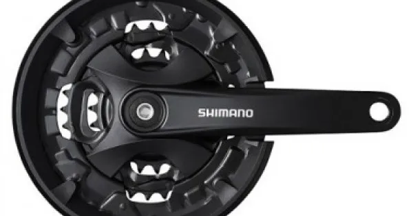 Angrenaj pedalier SHIMANO FC-MT101 3x9V, 40x32x22T Super ofertă